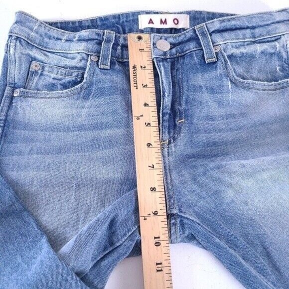 AMO Twist Sweet Cheeks Skinny Jeans Size 28 - Picture 5 of 10